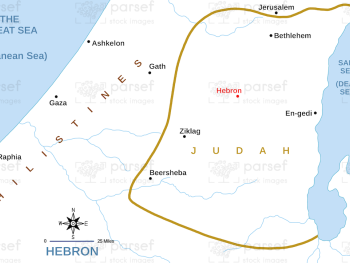 Hebron Map image